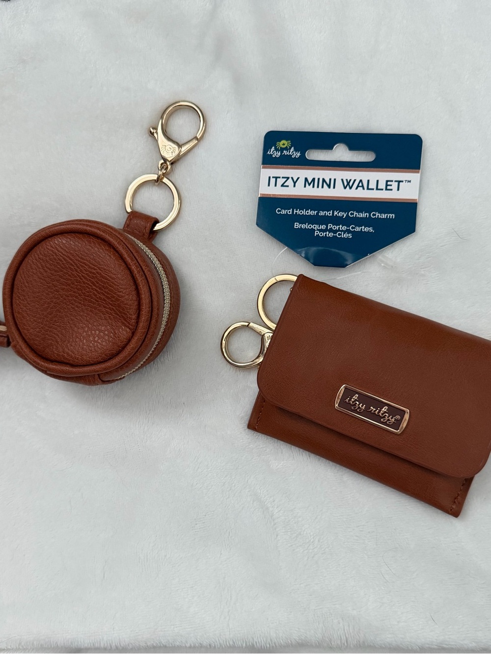Itzy Ritzy mini wallet and pacifier holder